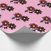 Papierbloemen Inpakken Cadeaupapier (Hoek)
