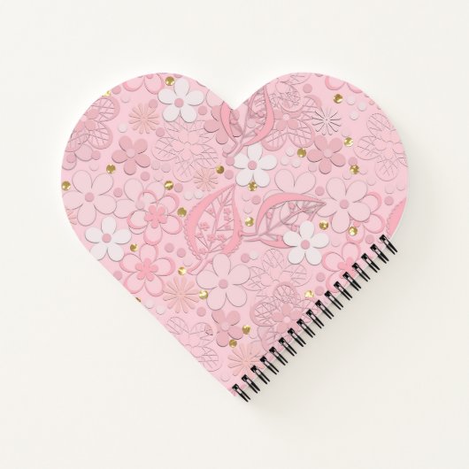 Papierbloemen Notitieboek (Achterkant)