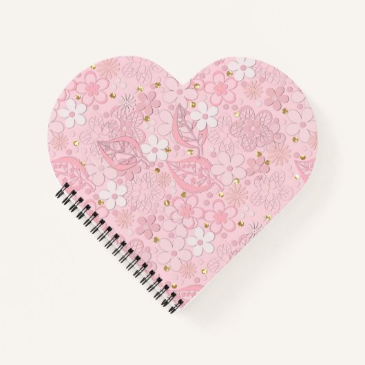 Papierbloemen Notitieboek (Voorkant)