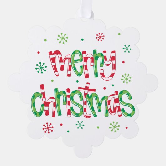 Papierboom Ornament (Voorkant)