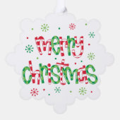 Papierboom Ornament Kaart (Achterkant)