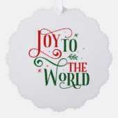 Papierboom Ornament Kaart (Voorkant)