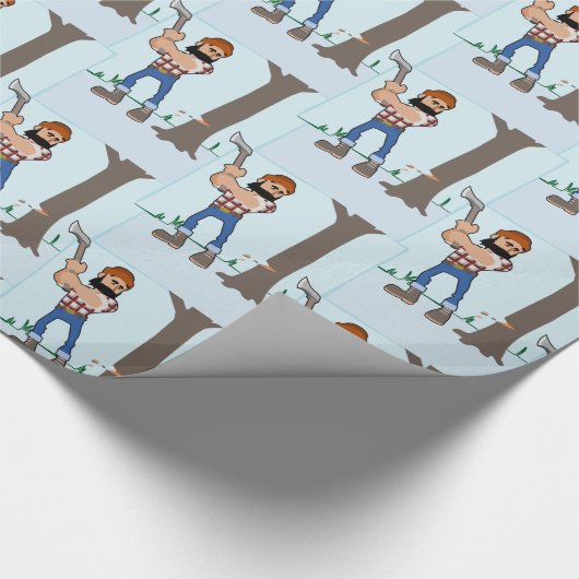 Papierboompapier verpakken cadeaupapier (Hoek)