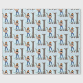 Papierboompapier verpakken cadeaupapier (Vlak)