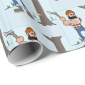 Papierboompapier verpakken cadeaupapier (Rol Hoek)