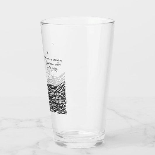 Papierboot Glas (Links)