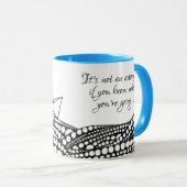 Papierboot Mok (Voorkant rechts)