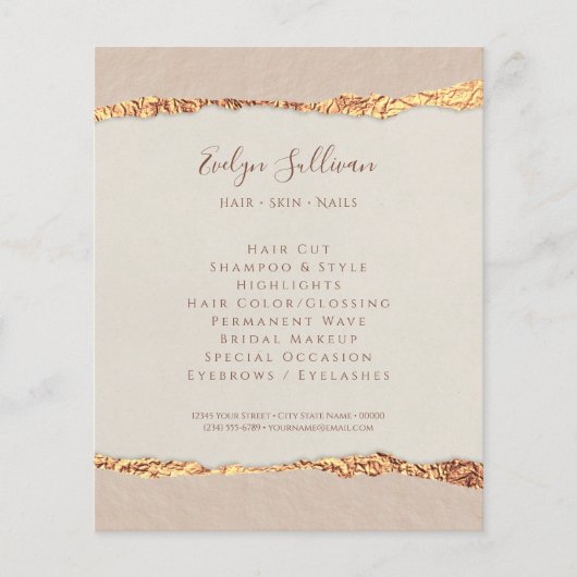 Papierbrochure met schouderklopjes flyer (Voorkant)