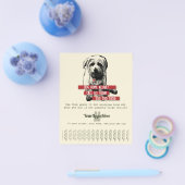 Papierbrochure voor gezelschapsdieren - Personeel Flyer (Enkel)