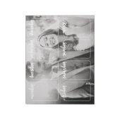 Papierdesk voor wekelijkse fotokalender notitieblok (Linkerzijde)