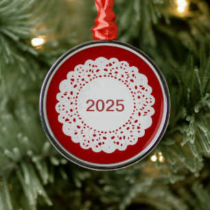 Papierdolieten Metalen Ornament