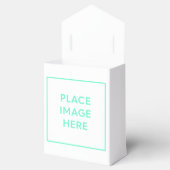 Papierdoos, Tent 3x1.5x3.25 Bedankdoosjes (Geopend)