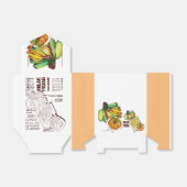 Papierdoos, Tent 3x1.5x3.25 Bedankdoosjes (Uitgevouwen)