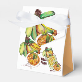 Papierdoos, Tent 3x1.5x3.25 Bedankdoosjes