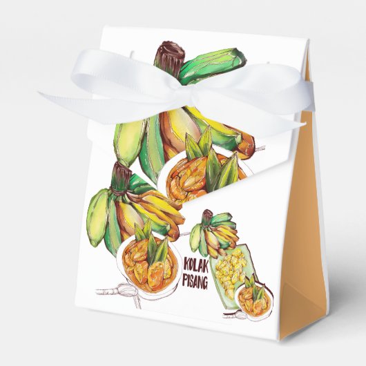 Papierdoos, Tent 3x1.5x3.25 Bedankdoosjes (Voorkant Zijde)