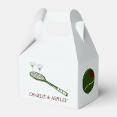 Papierdraagtas, draagbaar, 4x2,5x5 bedankdoosjes (Voorkant Zijde)