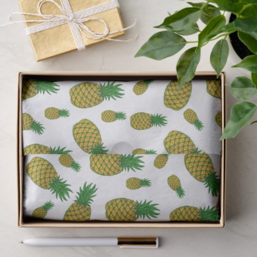 papieren ananas tissuepapier (Geschenk)