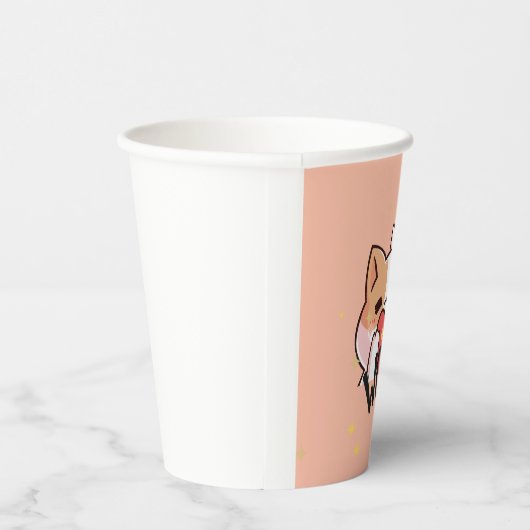 Papieren beker (Rechts)