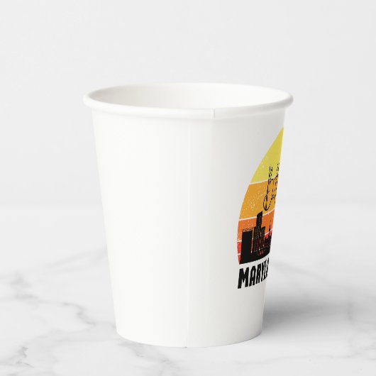 Papieren beker (Rechts)