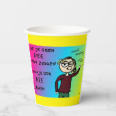 Papieren beker (Voorkant)