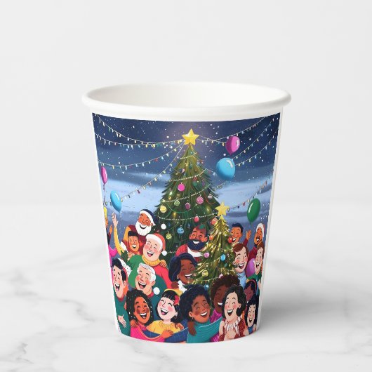 Papieren beker (Achterkant)