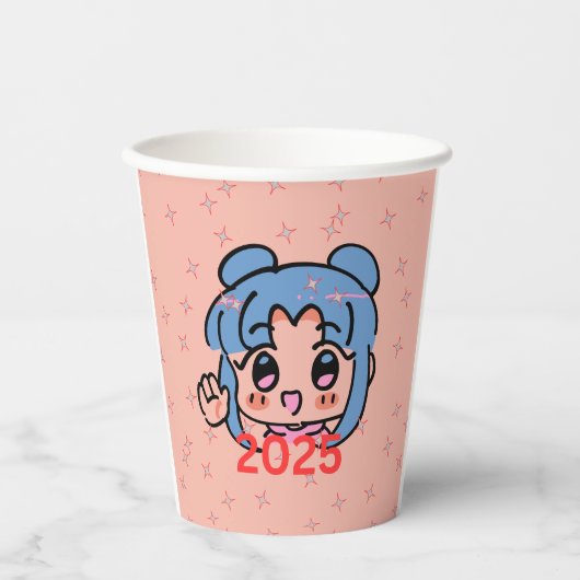 Papieren beker 2025 (Voorkant)
