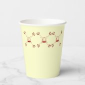 Papieren beker - Bells (Achterkant)