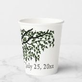 Papieren beker - Boom uit de familie (Achterkant)