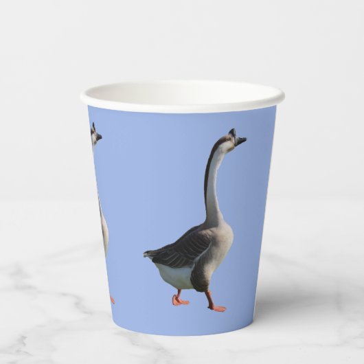 Papieren beker - Drie ganzen (Achterkant)