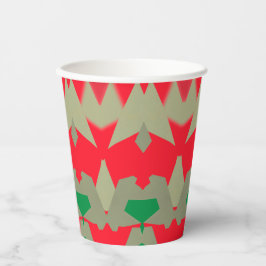 Papieren beker, Een levendig kleurrijk klassiek de Papieren Bekers