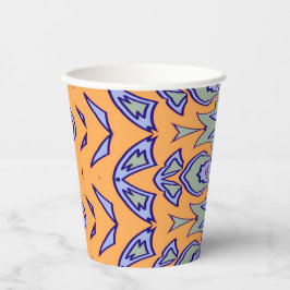 Papieren beker, Een levendige kleurrijke klassieke Bekers