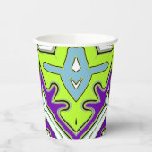 Papieren beker, Een levendige kleurrijke klassieke Papieren Bekers (Links)