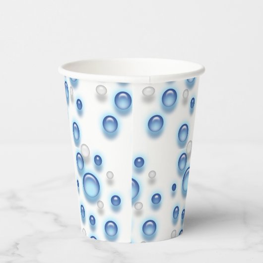 Papieren beker - Fizzy Bubbles (Rechts)