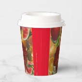 Papieren beker Fruitsap (Rechts)