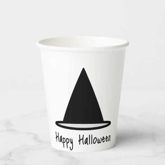Papieren beker - Heksen Pet (Achterkant)