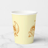 Papieren beker - Hoorn van Overvloed (Rechts)