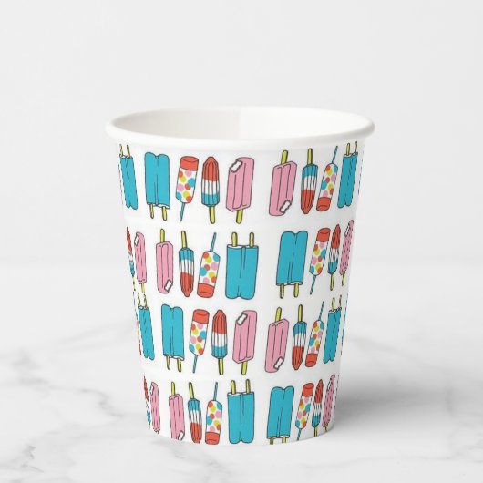 Papieren beker ijsjes (Links)