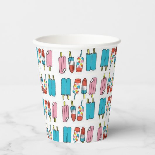 Papieren beker ijsjes (Voorkant)