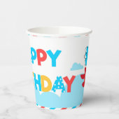 Papieren beker met olifant (Links)