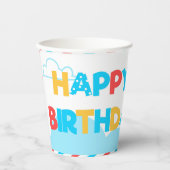 Papieren beker met olifant (Voorkant)