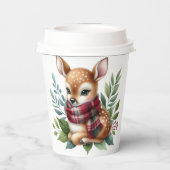 Papieren beker Rustiek Herfst Baby shower Cups (Achterkant)