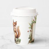 Papieren beker Rustiek Herfst Baby shower Cups (Links)