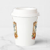 Papieren beker Rustieke Herfst Baby shower Cups –  (Rechts)