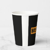 Papieren beker van de Drink partij Halloween (Rechts)