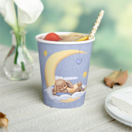Papieren beker voor baby shower