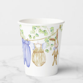 Papieren beker voor baby shower