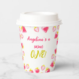 Papieren beker voor de eerste verjaardag