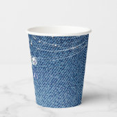 Papieren beker voor diamanten en Denemarken (Achterkant)