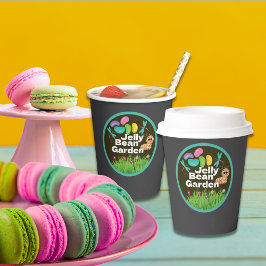 Papieren Bekercascade Paas Jelly Bean Tuinfeestje Bekers