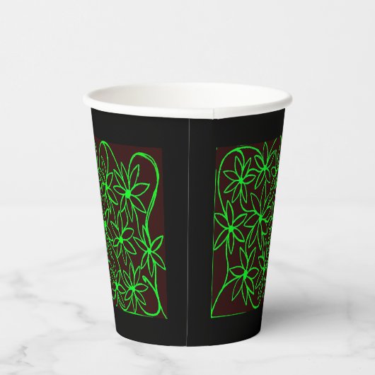 Papieren Bekers (Rechts)